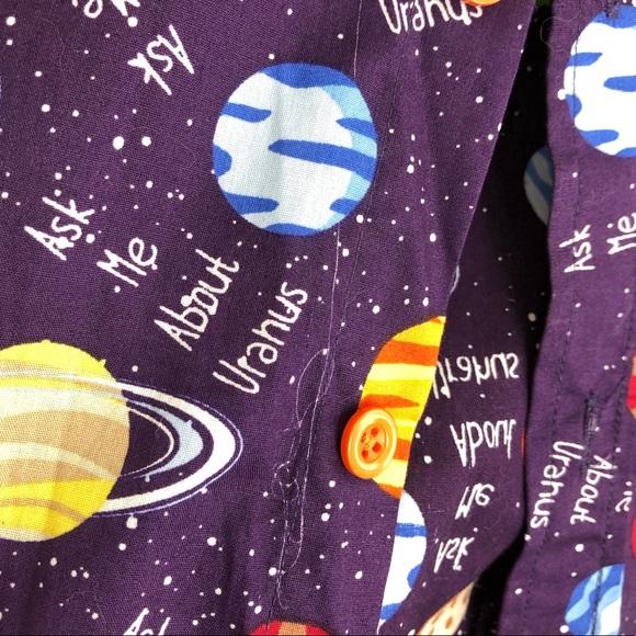 Uranus button up shirt from Spencer’s. - Picture 10 of 10